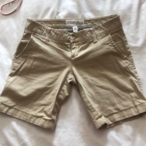 Khaki shorts